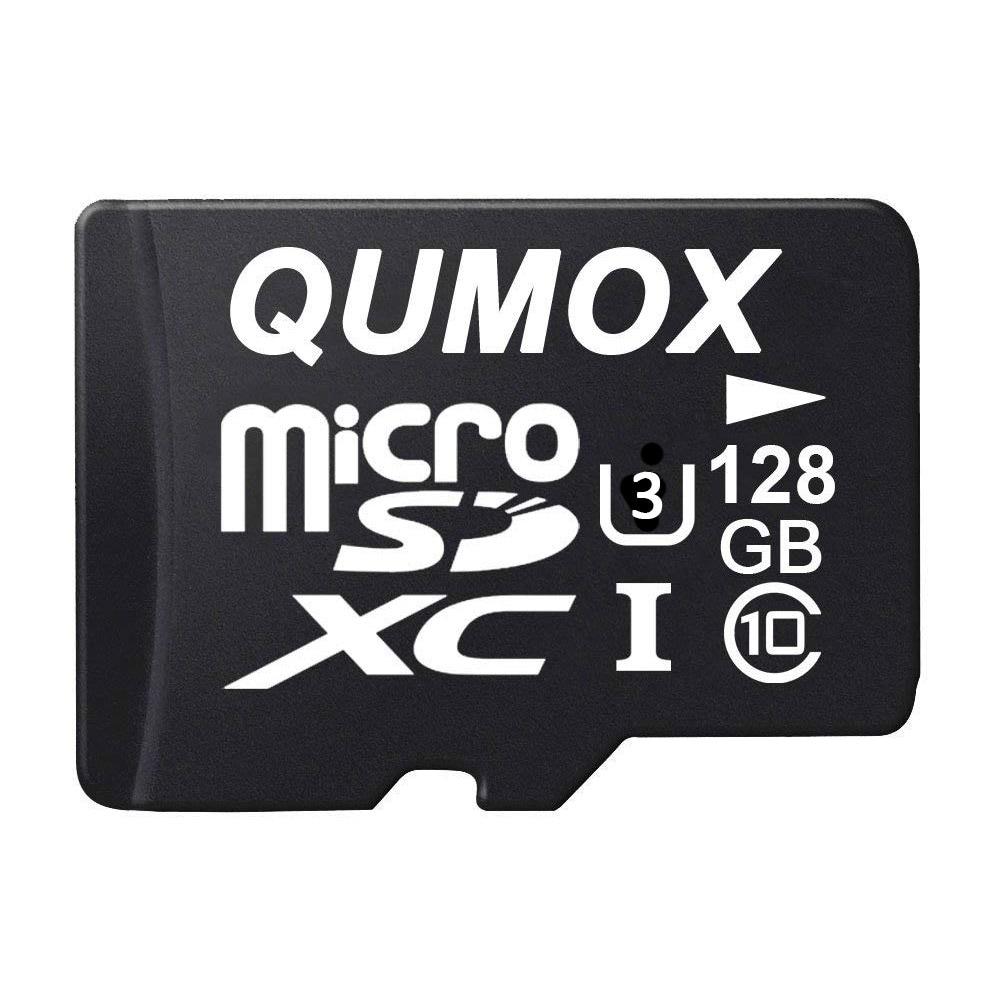 128GB MicroSDXC Class 10 Minneskort + Adapter