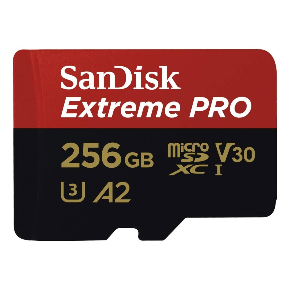 Sandisk Extreme Pro MicroSDXC V30 U3 4K 170 MB/s 256GB