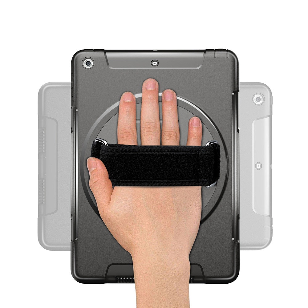 iPad 9.7" Fodral med handrem  - Svart