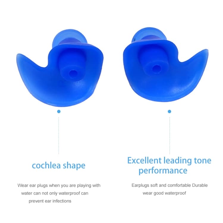 2 par Universal öronproppar i miljövänlig silikon