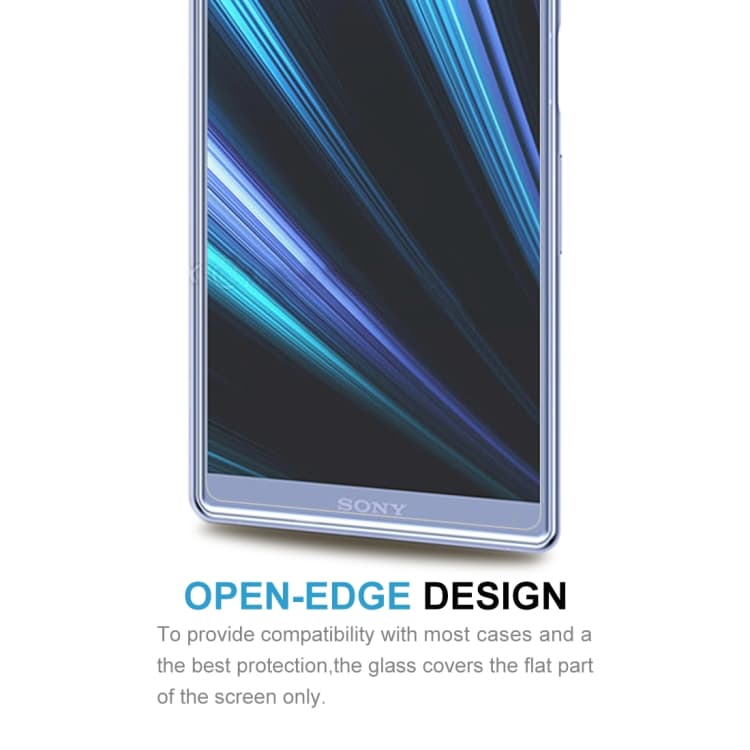 Krossäkert skärmskydd / displayskydd i härdat glas - Sony Xperia XA3