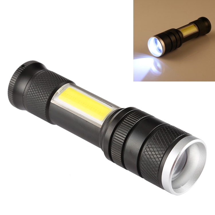 Zoom T6 + COB LED-Ficklampa/ 4 ljusinställningar