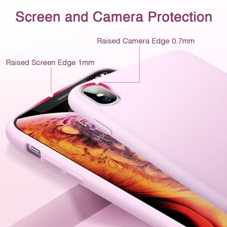 ESR Yippee silikonskydd / skal iPhone XS Max - Rosa