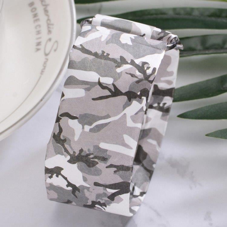 Vattenavisande smart Pappersklocka - Grå Camouflage