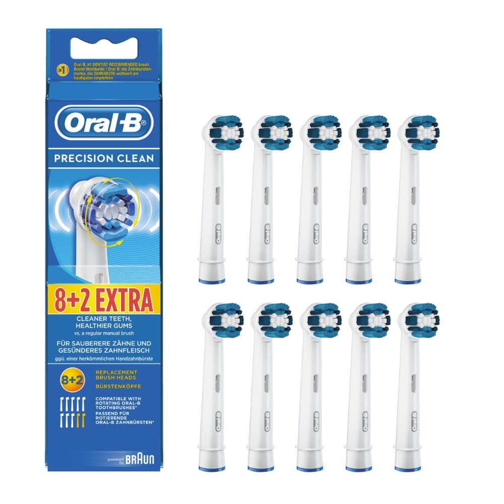 Oral-B Precision Clean borsthuvud 10st
