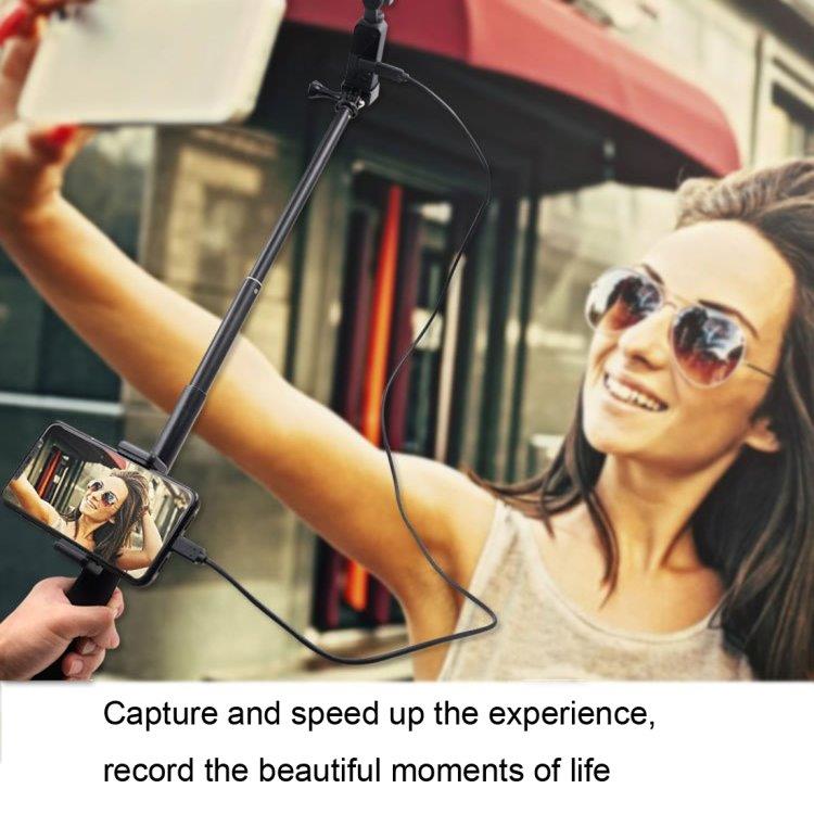 Selfiepinne Selftimer DJI OSMO Pocket för iPhone