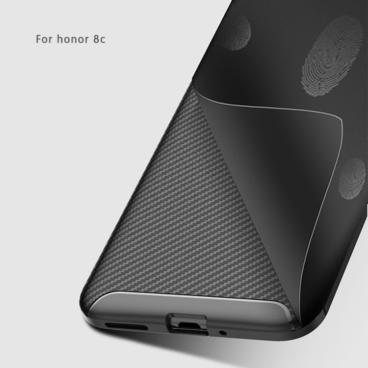 Skal Schockproof Carbonfiber Huawei Honor 8C