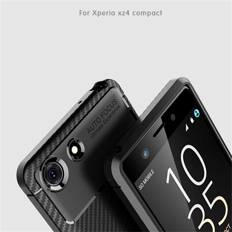 Skal Schockproof Carbonfiber Sony Xperia XZ4 Compact