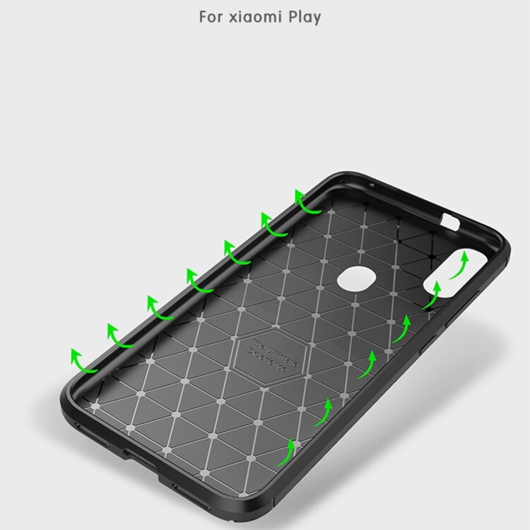 Skal Schockproof Carbonfiber Xiaomi Play