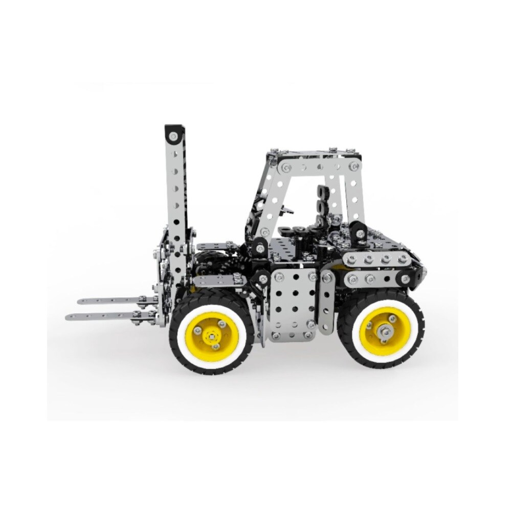 Gaffeltruck - Bygg din egen truck med byggklossar i rostfritt stål