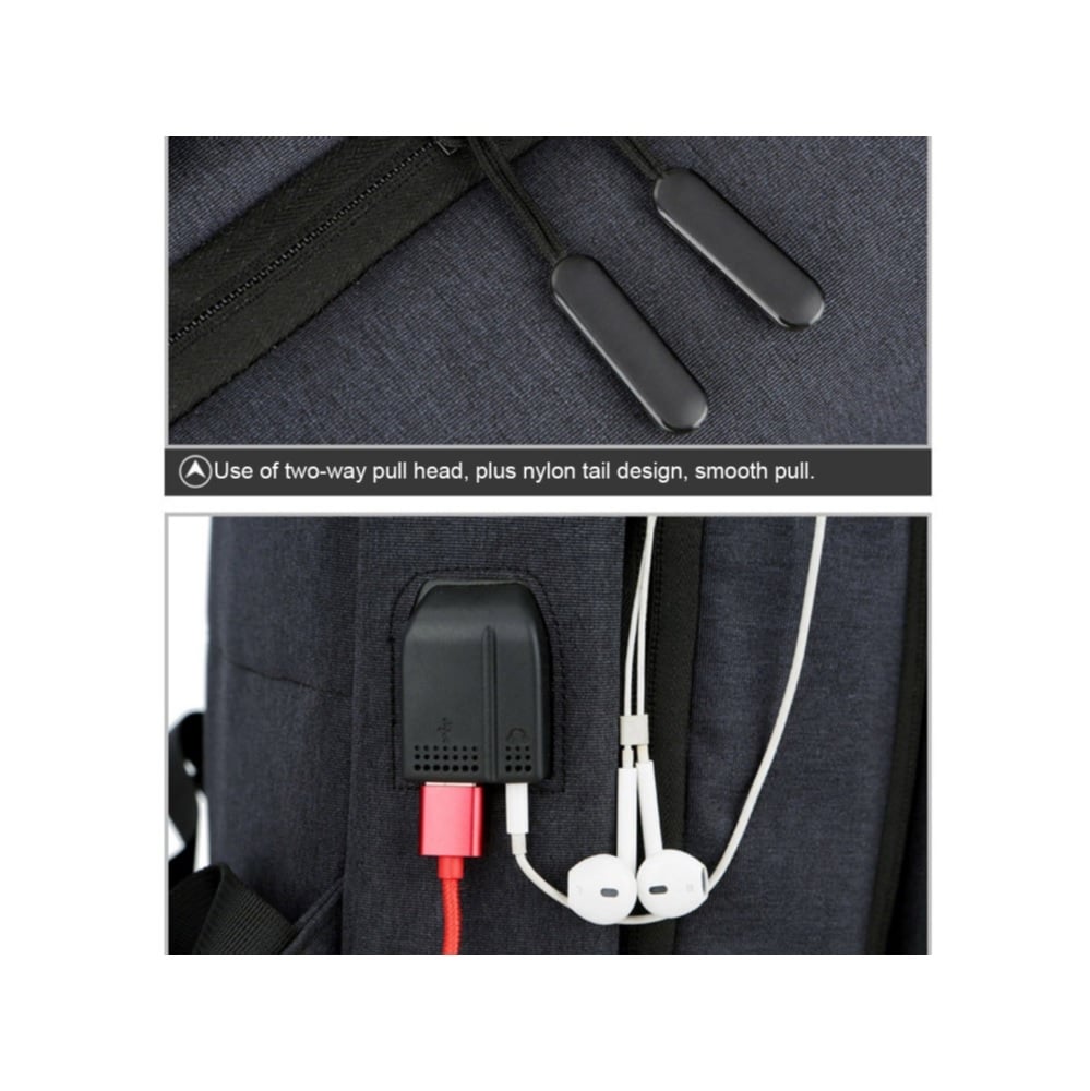 Shinlee Multifunktions ryggsäck för Laptop med USB laddning