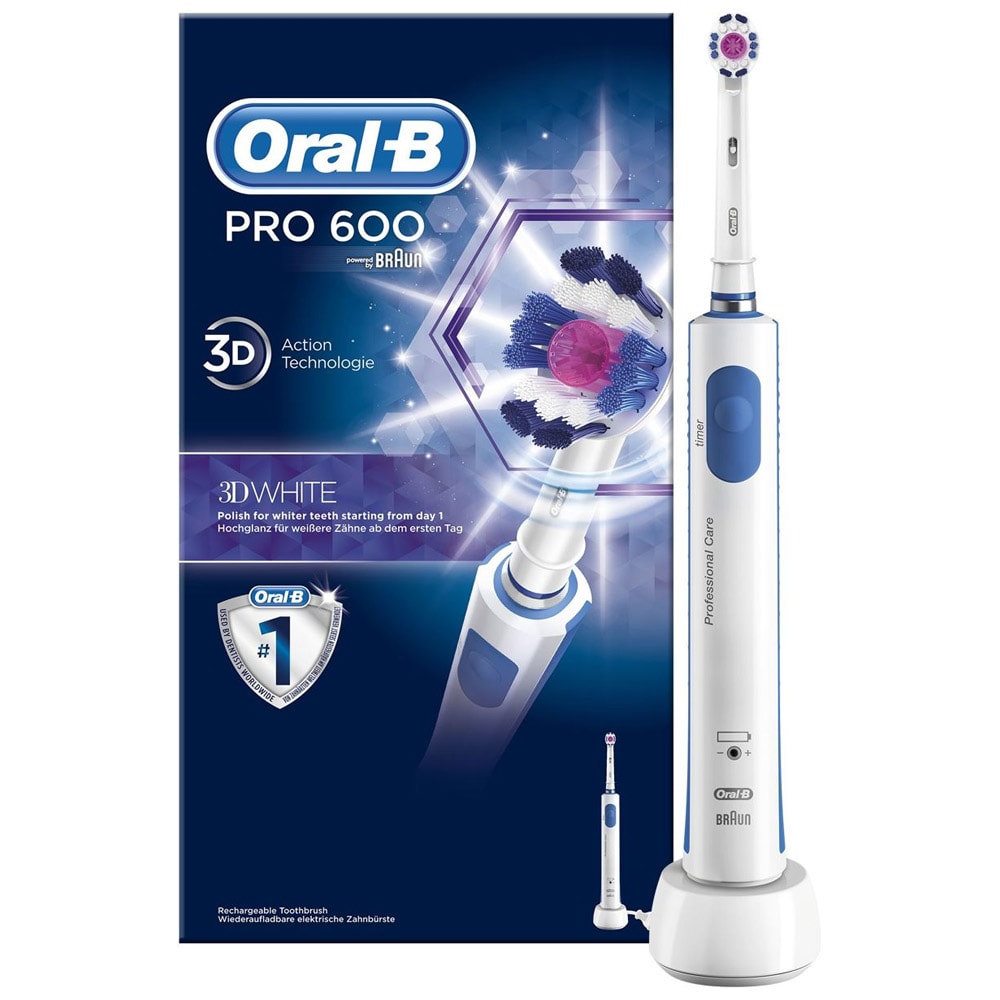 Oral-B (Braun) Professional Care 600 White & Clean