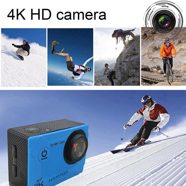 Sport Kamera med Vattentätt fodral - 4K WiFi