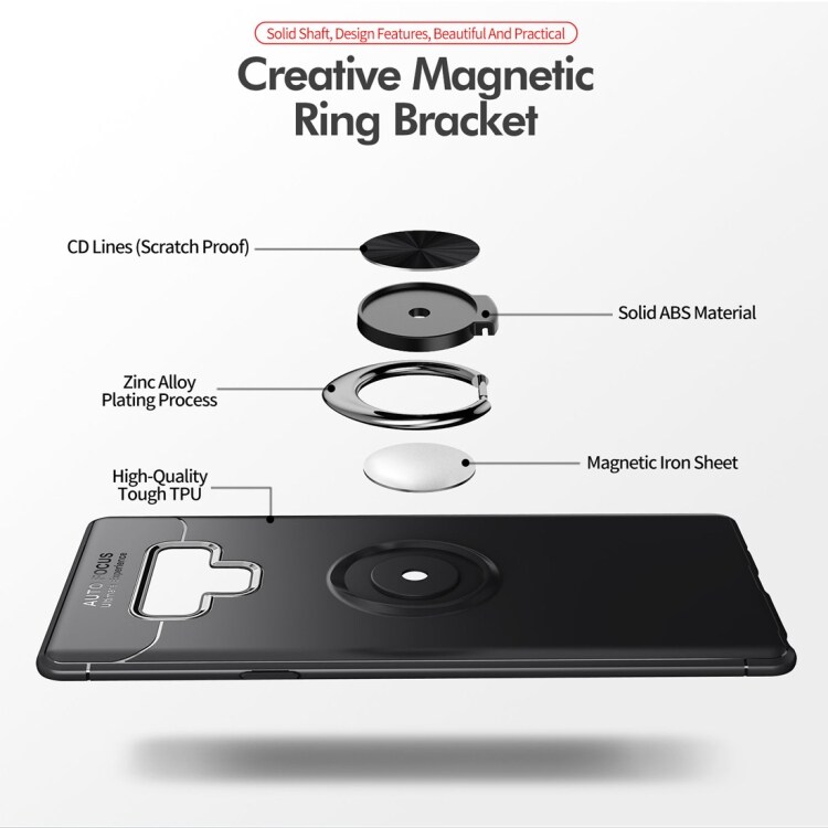Mobilskal med ringhållare Samsung Galaxy Note9