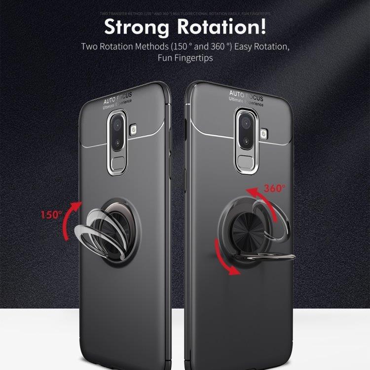 Mobilskal med ringhållare Samsung Galaxy J4 Plus