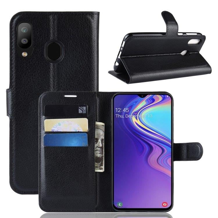 Flipfodral med hållare & Kreditkort Samsung Galaxy M20