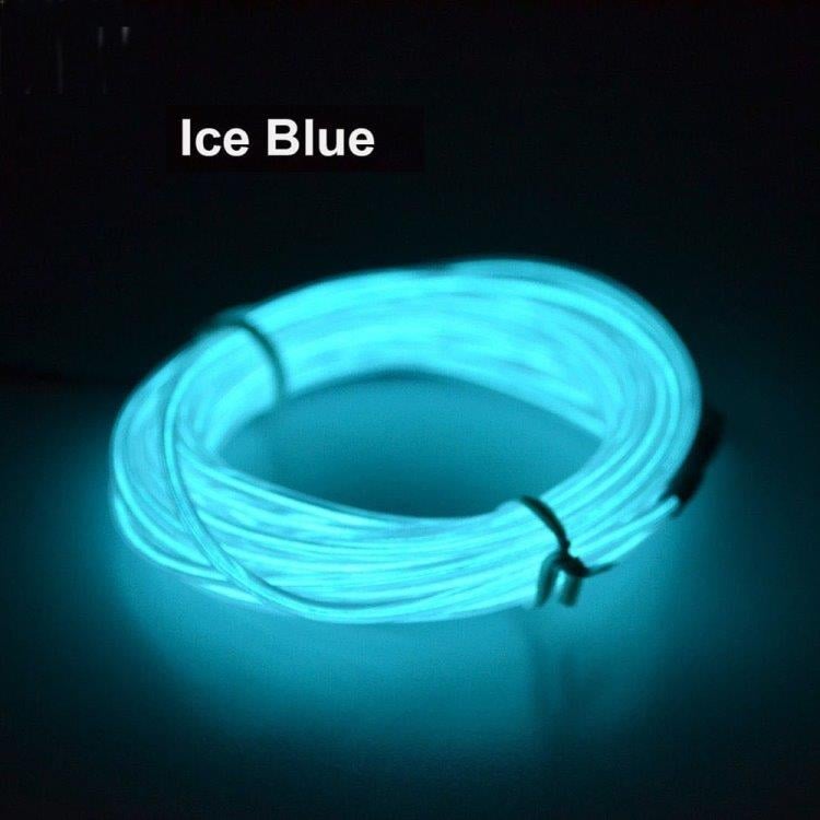Batteridriven Led Glowstrip Neon slinga 3 Meter - Orange