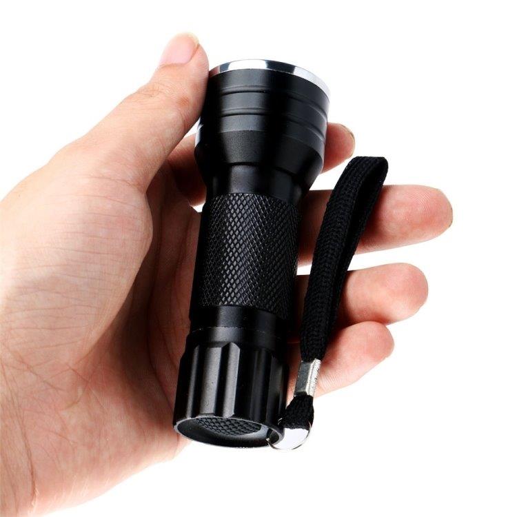 UV 21 LED 395NM Ultra Violet Taskulamppu - Tunnistaa Koiran virtsan