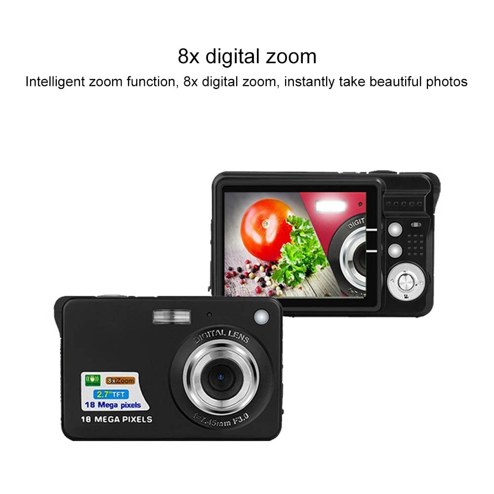 18M Pixel Digitalkamera 2.7" 8X Zoom