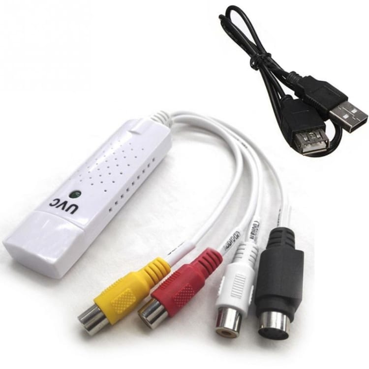 USB 2.0 Video Capture Adapter DC60 – digitalisera VHS till dator eller DVD