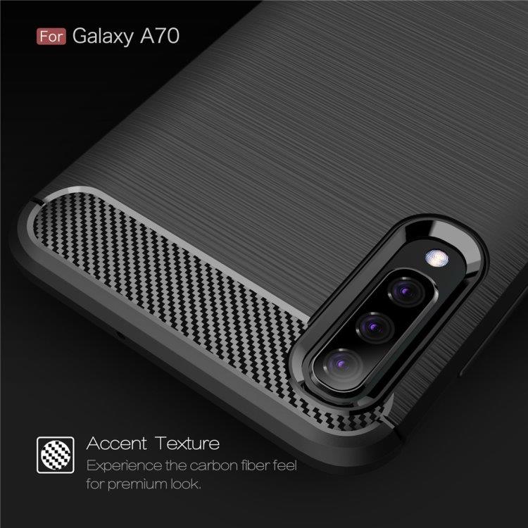 Mobilskal Carbon Fiber Samsung Galaxy A70