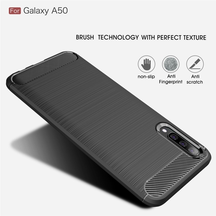 Mobilskal Carbon Fiber Samsung Galaxy A50