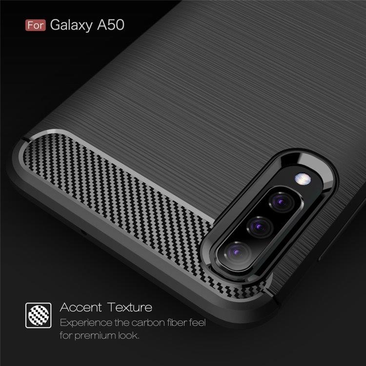 Mobilskal Carbon Fiber Samsung Galaxy A50