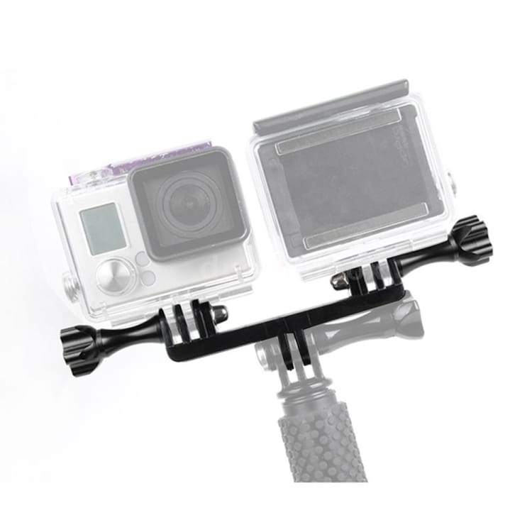 Dubbel hållare för GoPro kamera