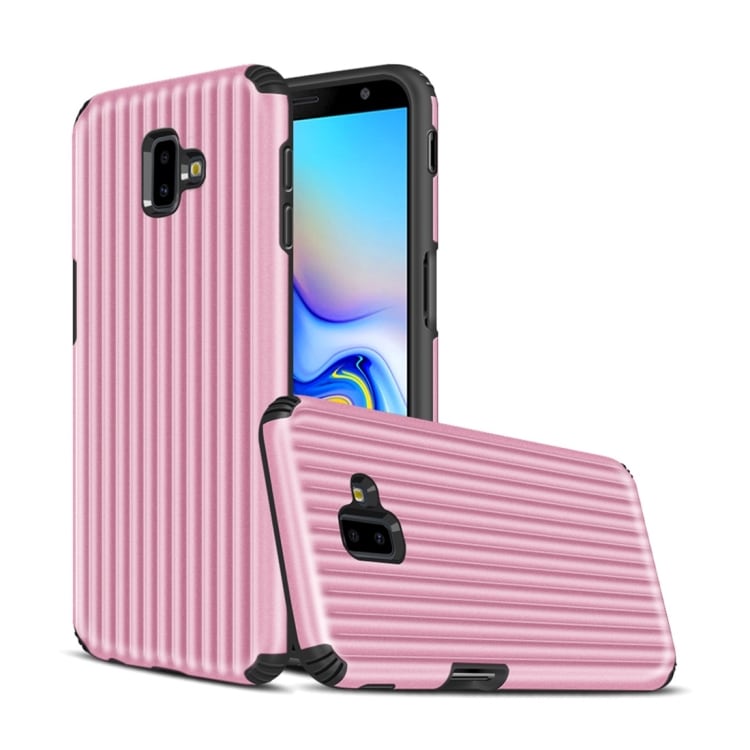 Mobilskal Resväska Galaxy J6 Plus (Pink)