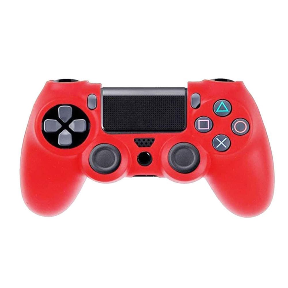 Silikongrepp till Sony PS4 Controller Röd