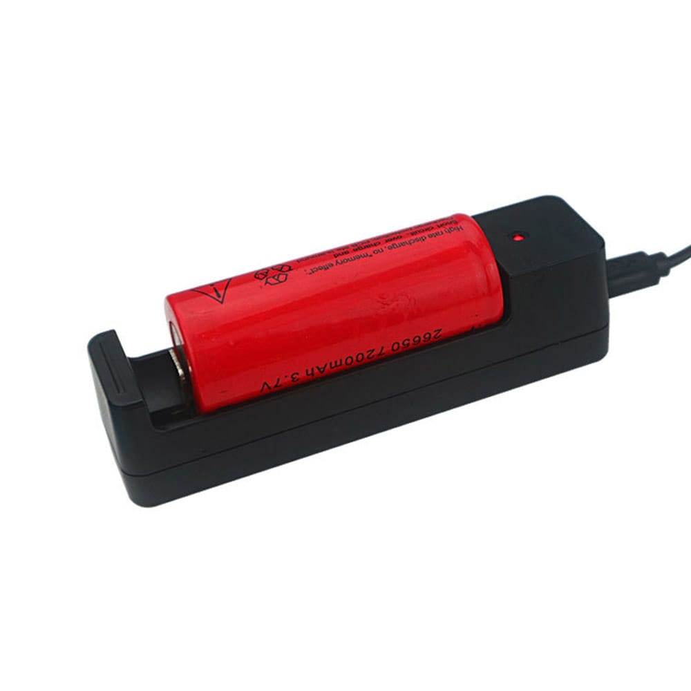 Batteriladdare för batteri 18650 / 21700 / 17670 mm