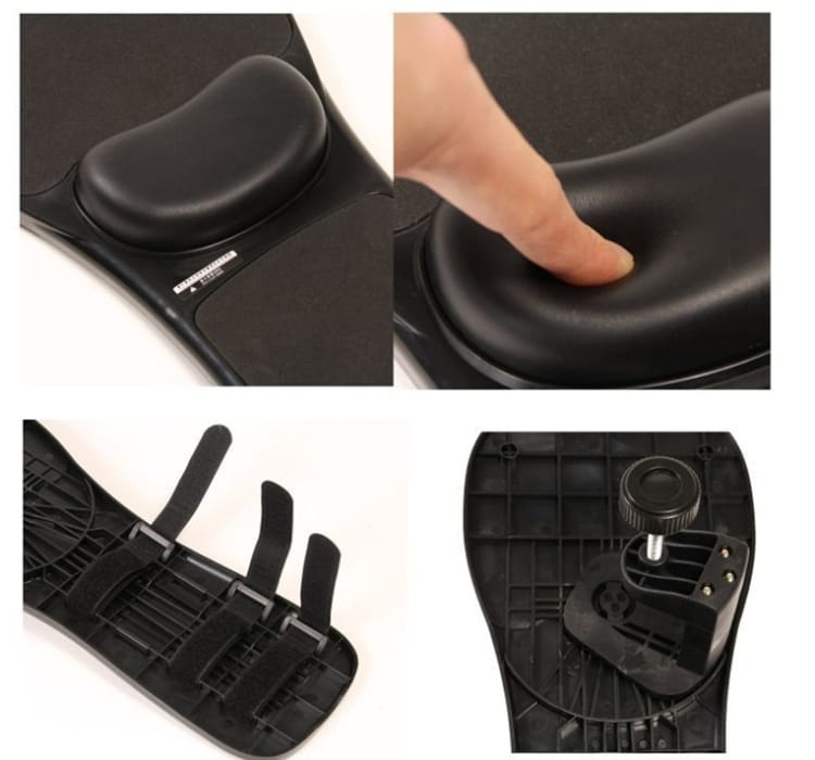 Armstöd med musbricka – ergonomisk för skrivbord/stol