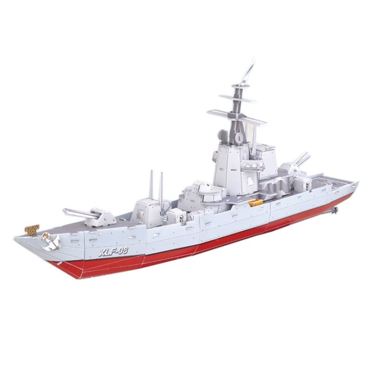 120 delars 3D-pussel motiv krigsskepp