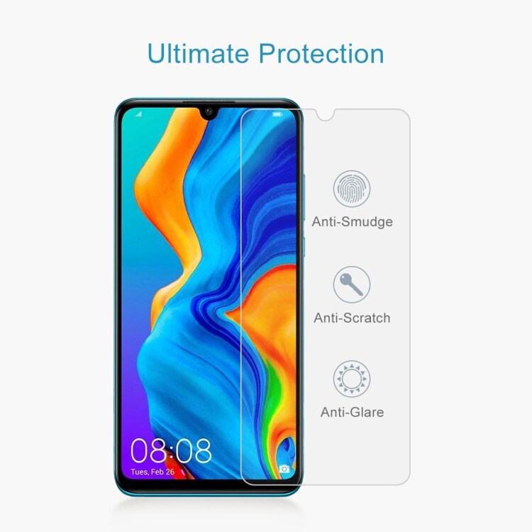 Hærdet skærmskåner i glas til Huawei P30 Lite