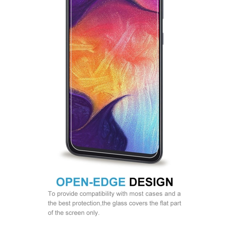 Härdad skärmskydd i glas till Galaxy A50