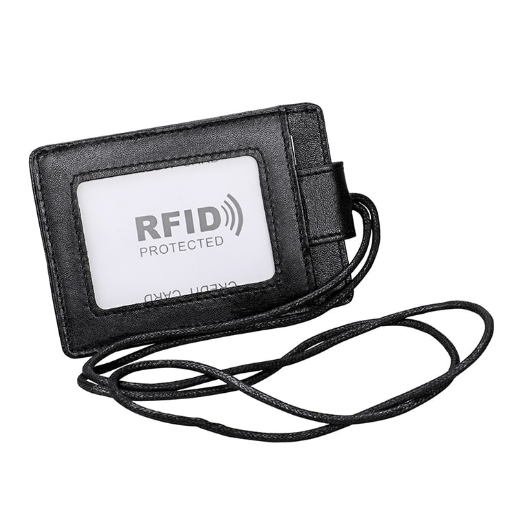RFID korthållare med nackrem och ID-bricka