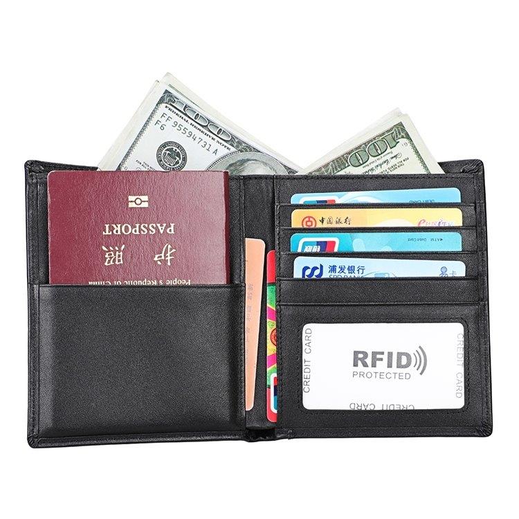 Plånbok RFID Multi-funktion Crazy Horse