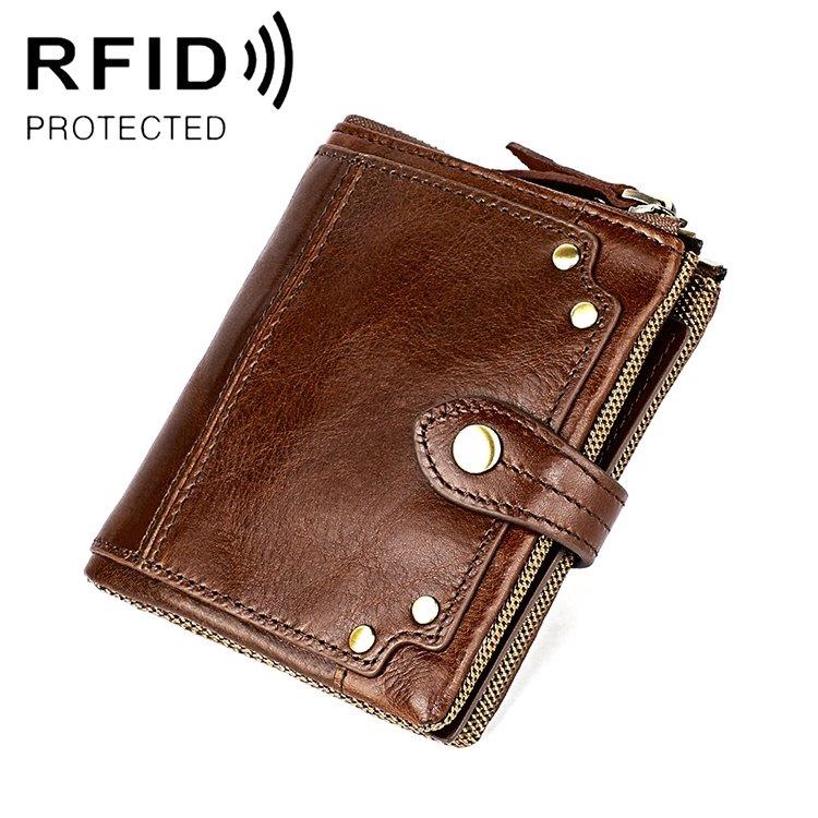 Plånbok RFID Retro Fashion Crazy Horse