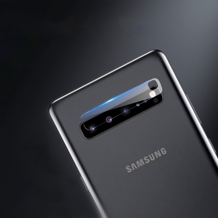 Härdad skärmskydd i glas till bakre Kameralins Samsung Galaxy S10 5G