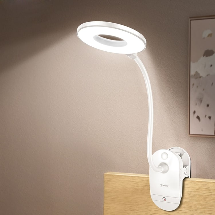 Uppladdningsbar LED-lampa med klämma - dimbar