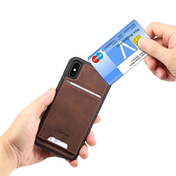Kreditkortsskal med magnet iPhone X / XS