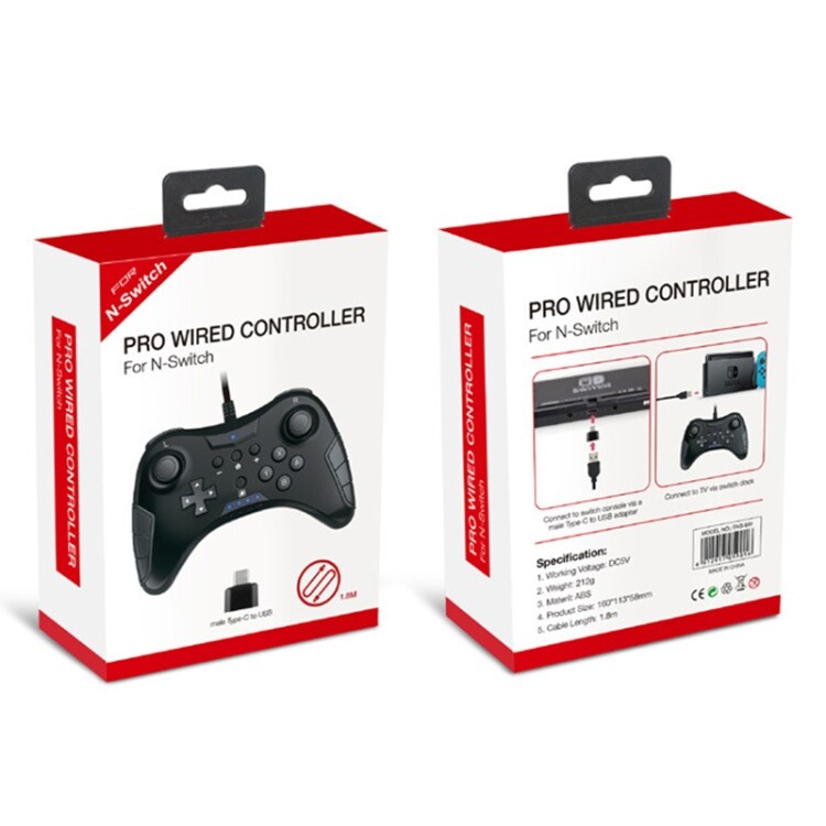 Handkontroll / Gamepad 2i1 Nintendo Switch Pro
