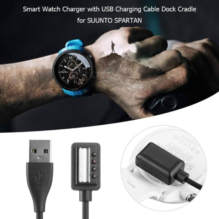 USB-laddare 5V 500mA för Suunto Spartan