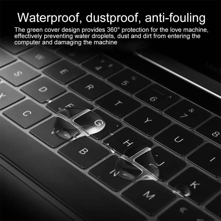 Transparent Tangentbordsskydd MacBook Pro 13 / 15 & Air 13