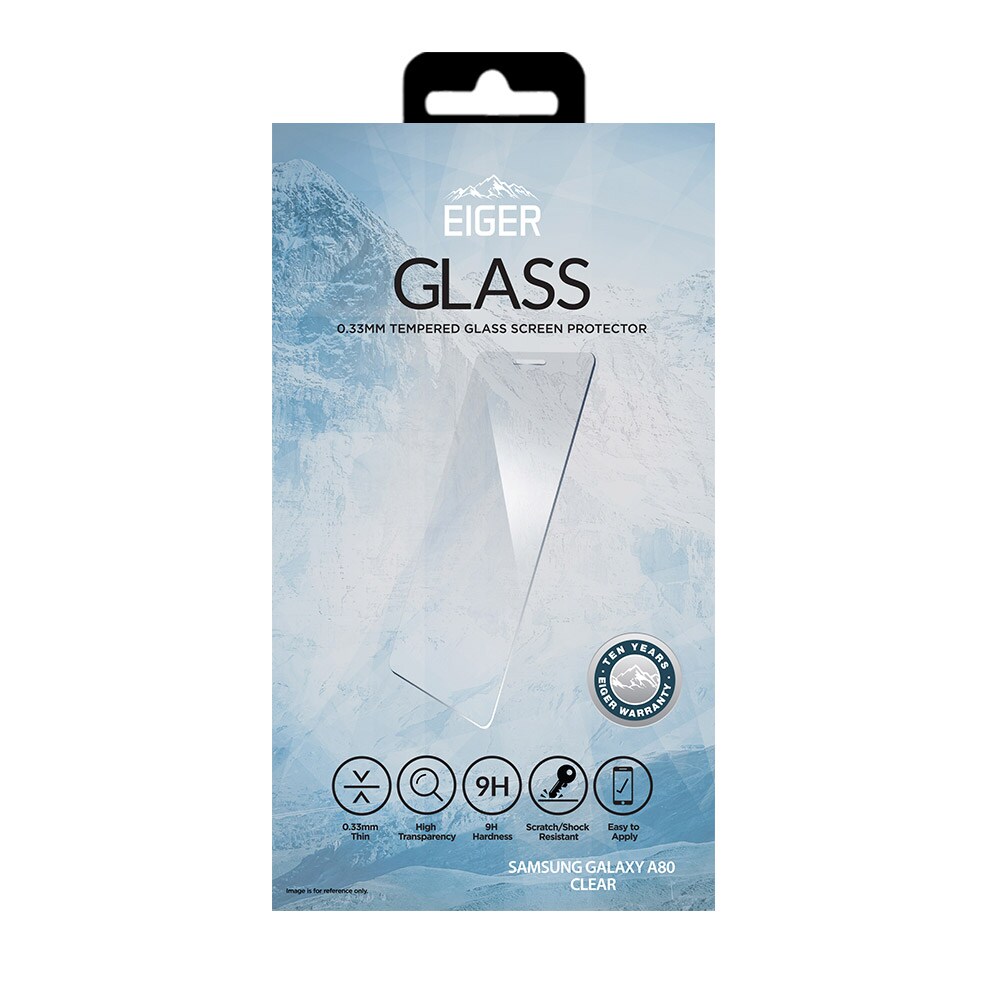Eiger Glass Tempererat Skärmskydd Samsung Galaxy A80