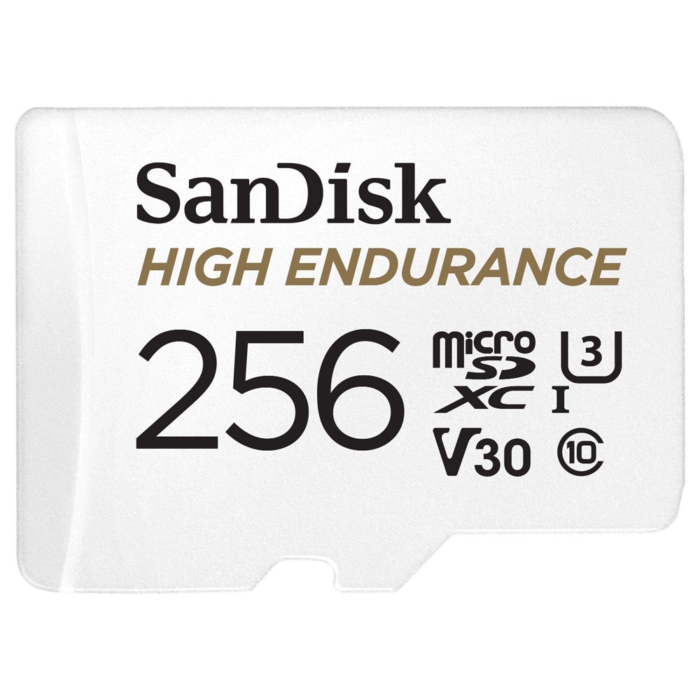 SanDisk High Endurance microSDXC Class 10 UHS-I U3 V30 256GB