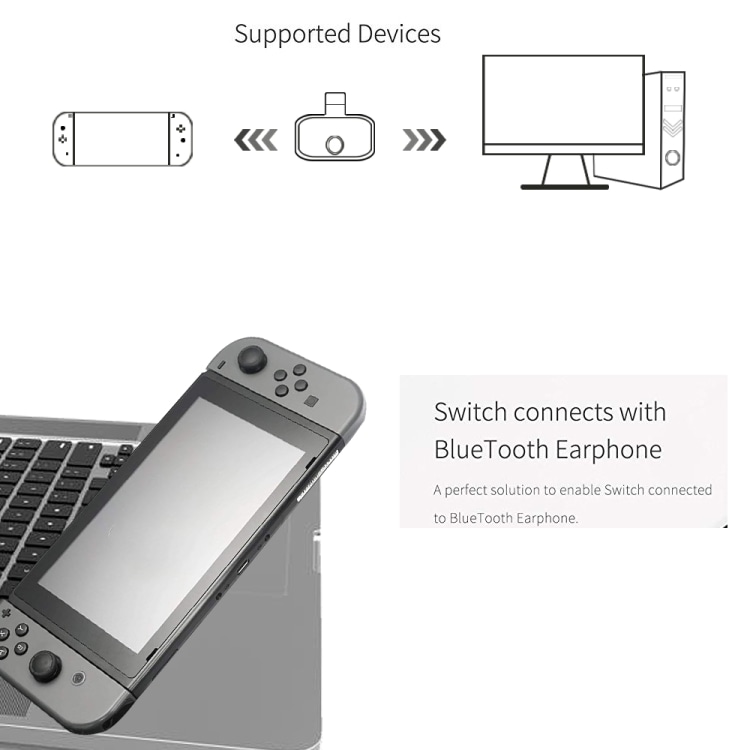 CSR Bluetooth 5.0 Sändare med USB Typ-C