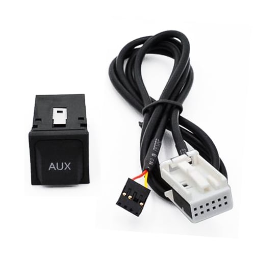 AUX Adapterkabel & Plug till Volkswagen RCD510/310/300+