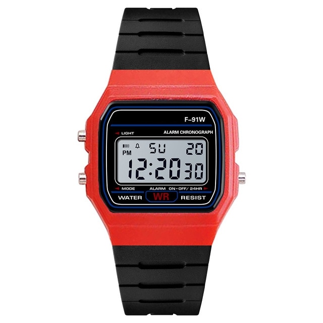 HONHX Digitalt Armbandsur Röd