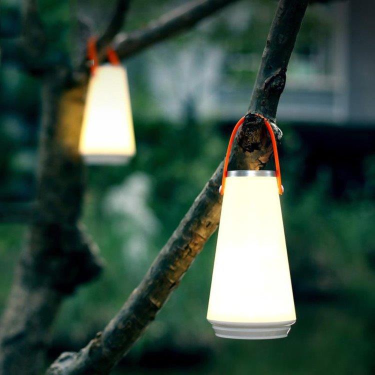 Portabel campinglampa med touch och uppladdningsbar funktion